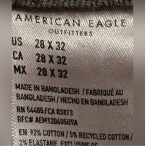 AE GRY Straight, 28X32 Fall Sale - Picture 10 of 12